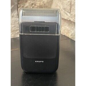 Krups Electric Corded Razor Shaver Vtg Cleaned Tested Works Rare Collectible